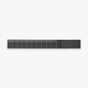 CLIP RULER // BLACK