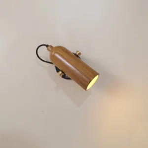Cws142 Wooden Bedside Lamp