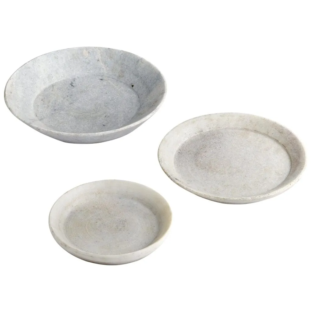 Cyan Design 10599 Ronds Tray - White