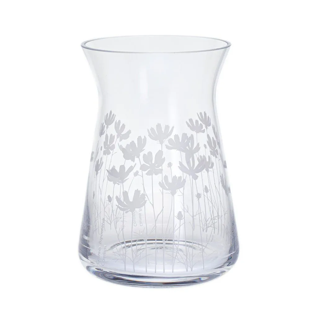 Dartington Crystal 21cm Bloom Cosmos Bunch Vase