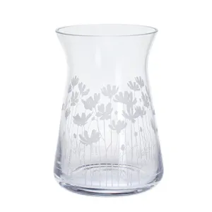 Dartington Crystal 21cm Bloom Cosmos Bunch Vase