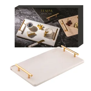 Emerson White Serving Tray