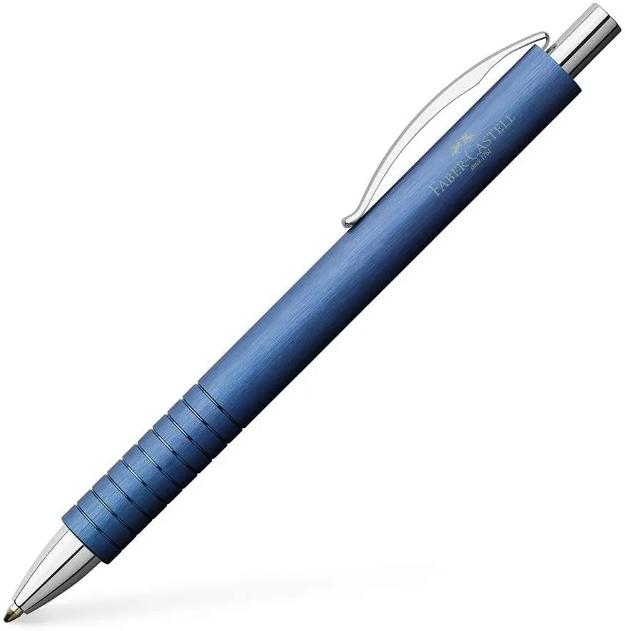 FABER-CASTELL Ballpoint pen Essentio Aluminium Blue
