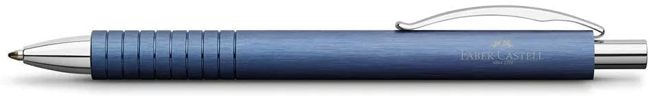 FABER-CASTELL Ballpoint pen Essentio Aluminium Blue