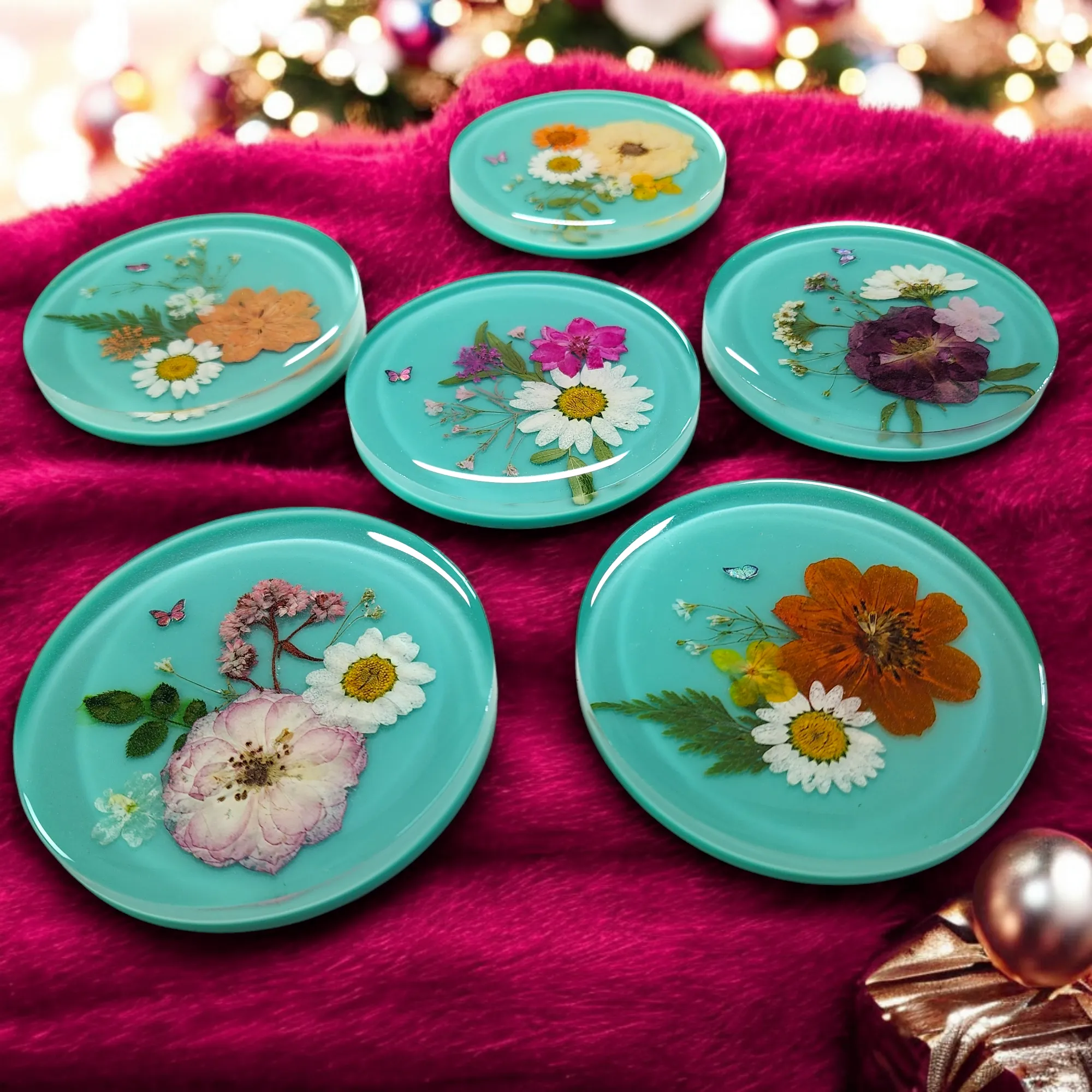Floral Coasters