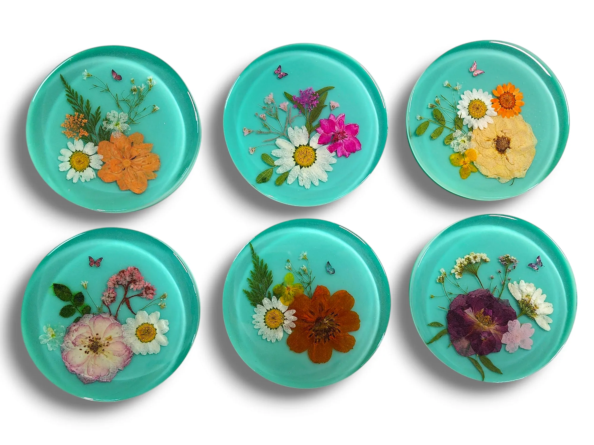 Floral Coasters