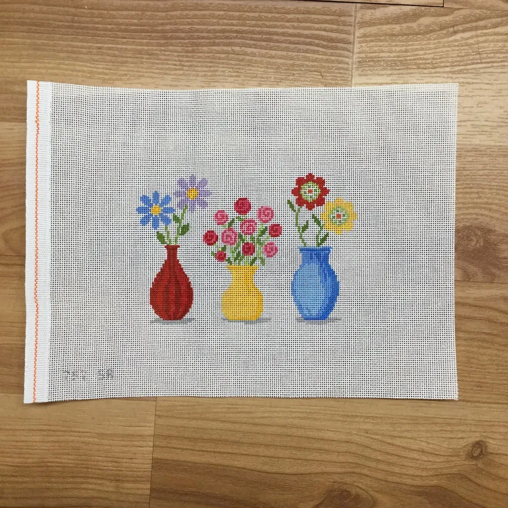 Flower Vases Canvas