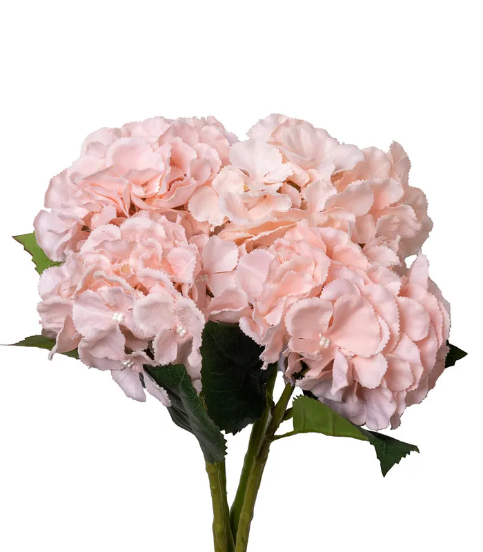 French hydrangea  Light Pink- Set of 2