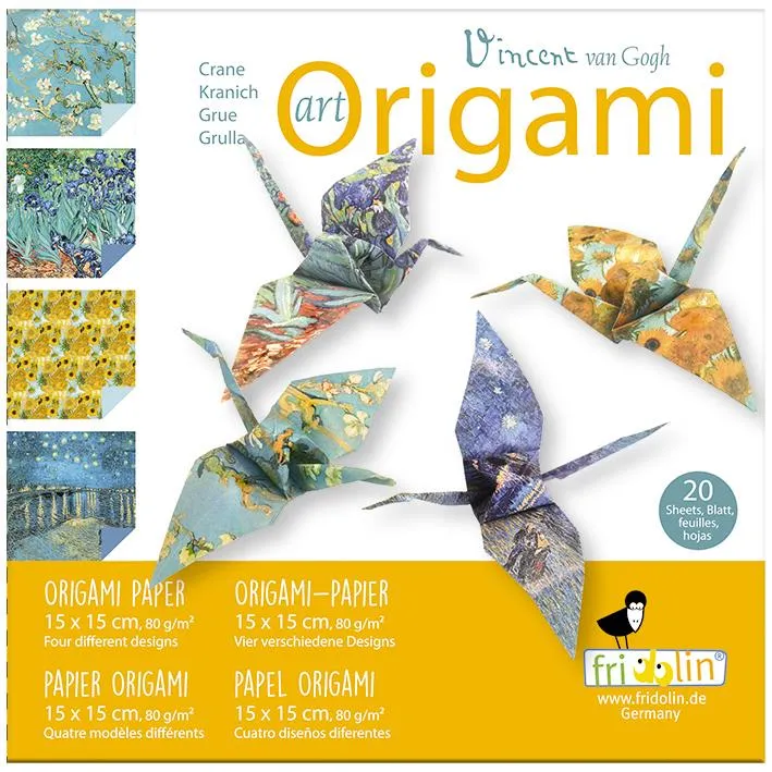 Fridolin Art Origami - Vincent Van Gogh