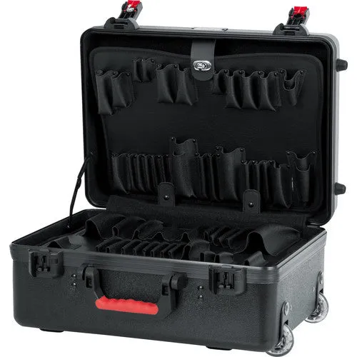 Gator GTSA-UTLPLT1813 ATA Molded Utility Case w/ Two Tool Pallet Trays
