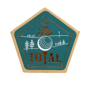 Gentlemens Hardware Tee Total Golf Coasters (Set Of 4)