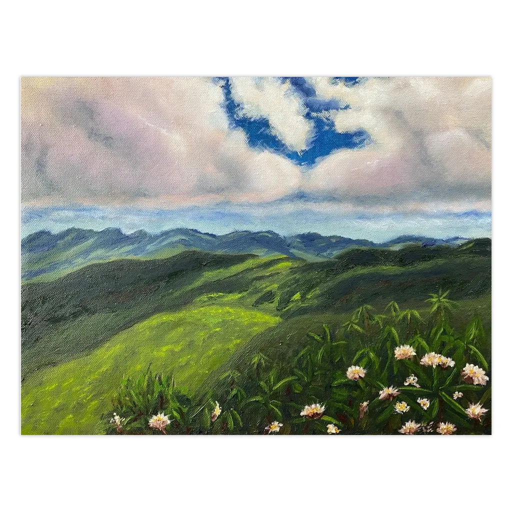 Greeting Cards-Emerald Mountains