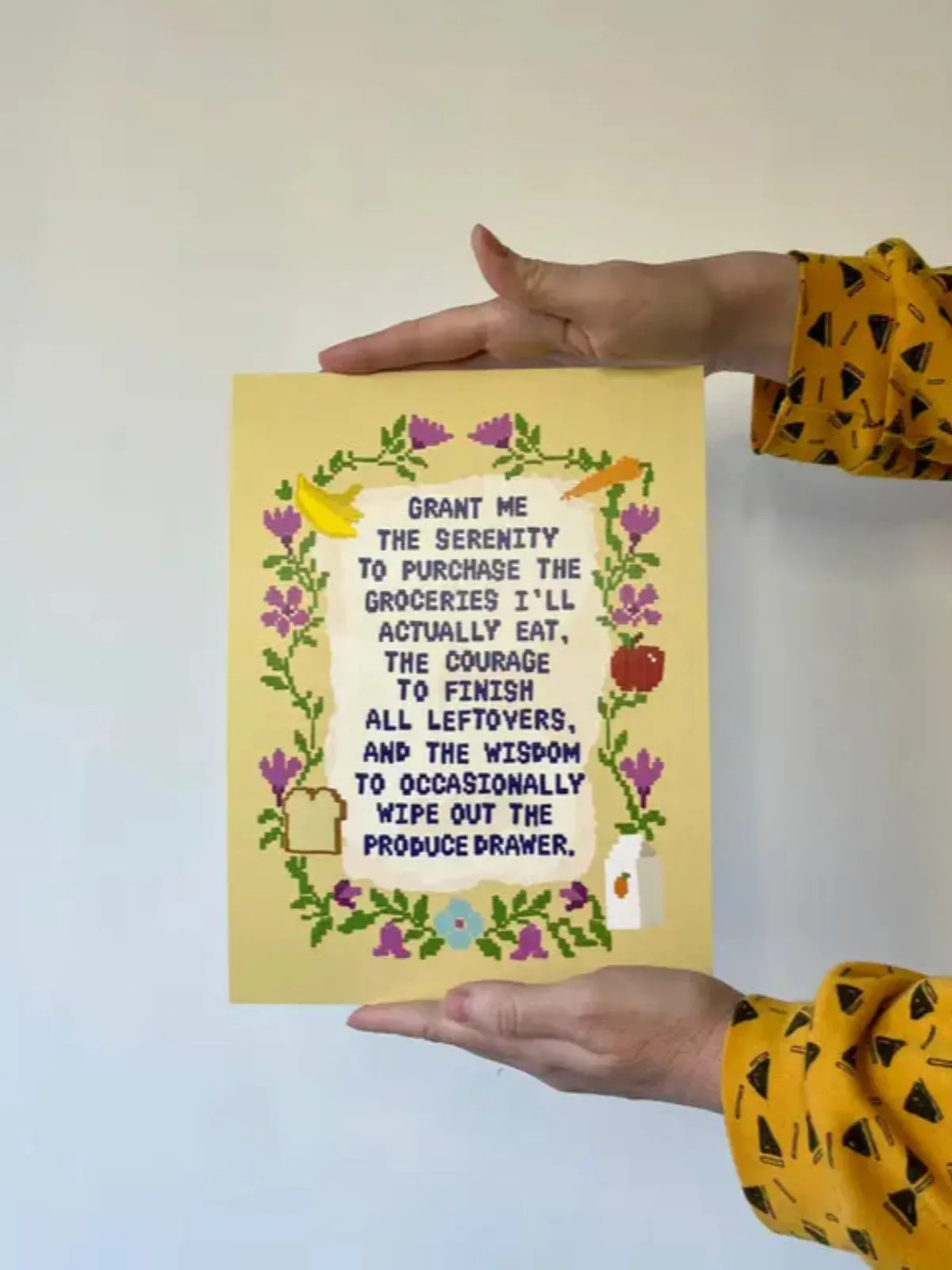 Grocery Prayer Print