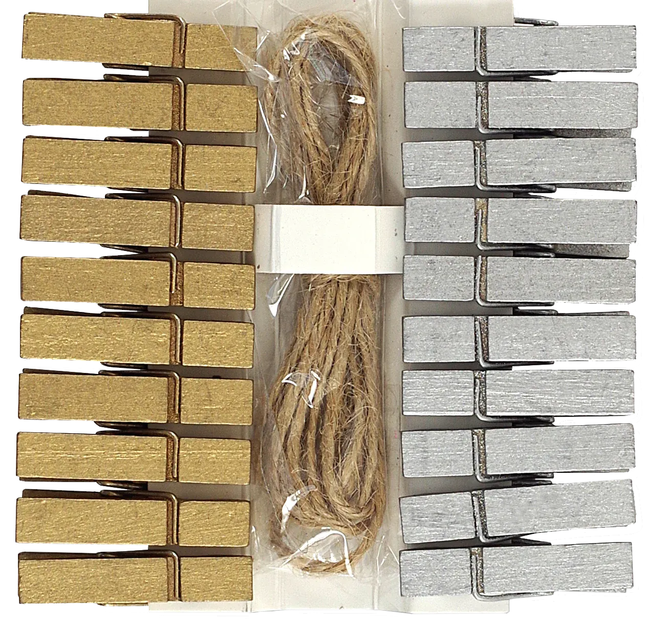 Instant Film Photo Clips, Gold/Silver