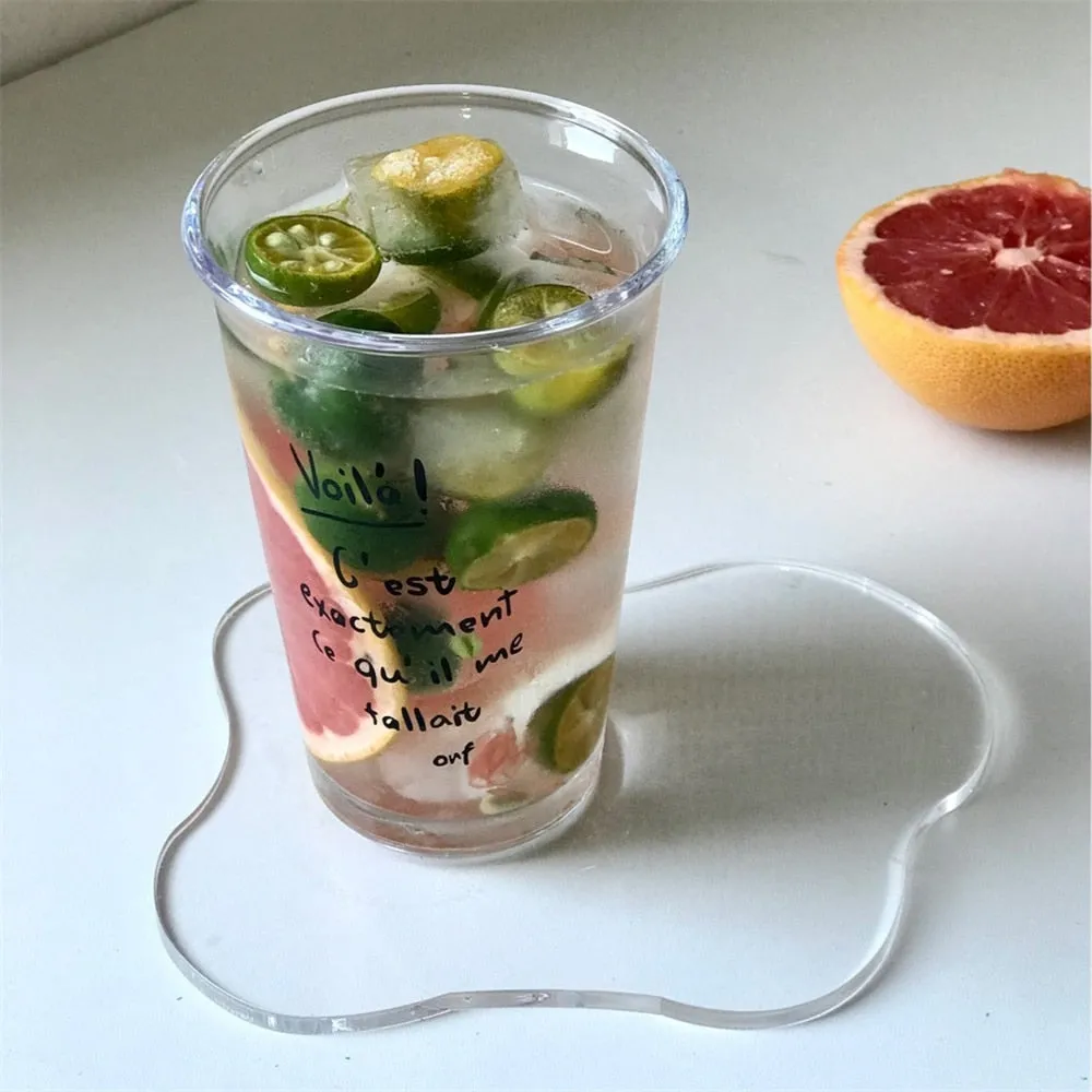 Irregular Cut Acrylic Coaster
