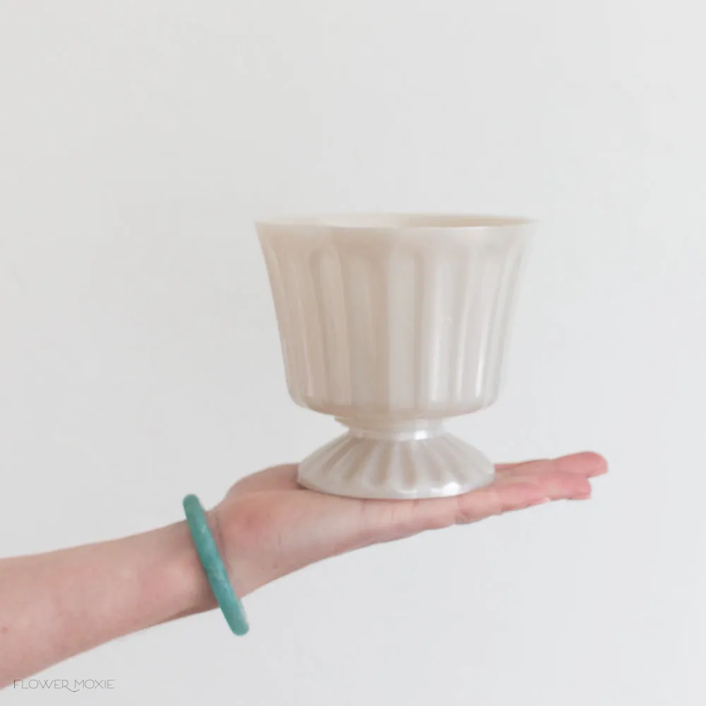 Ivory Footed Jardinere Vase