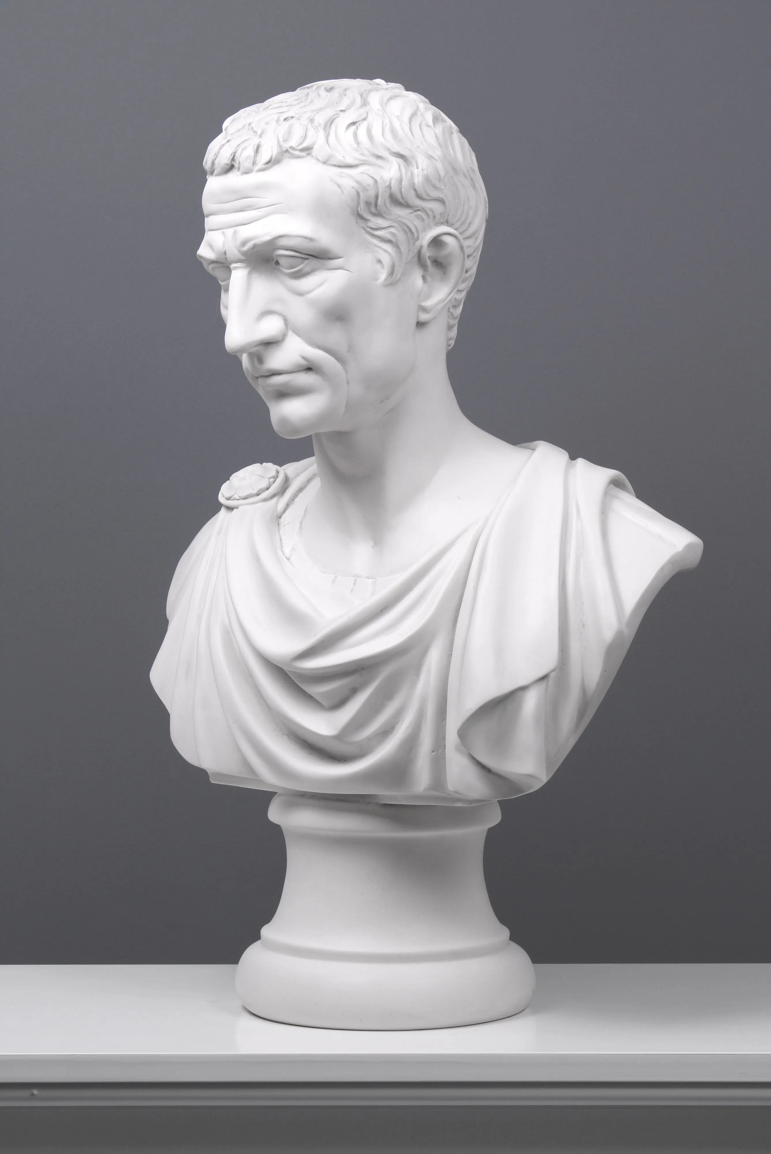 Julius Caesar Bust Sculpture - Roman Emperor