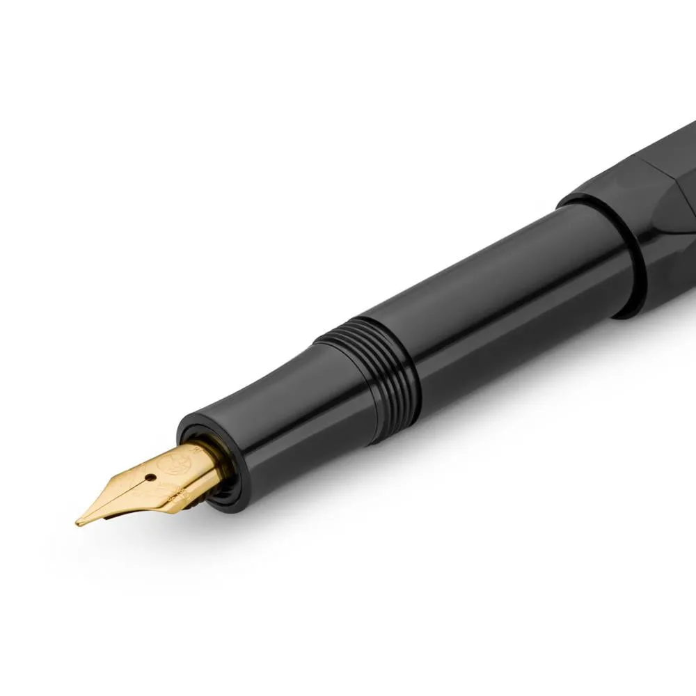Kaweco Classic Sport Fountain Pen, Black, Medium Nib