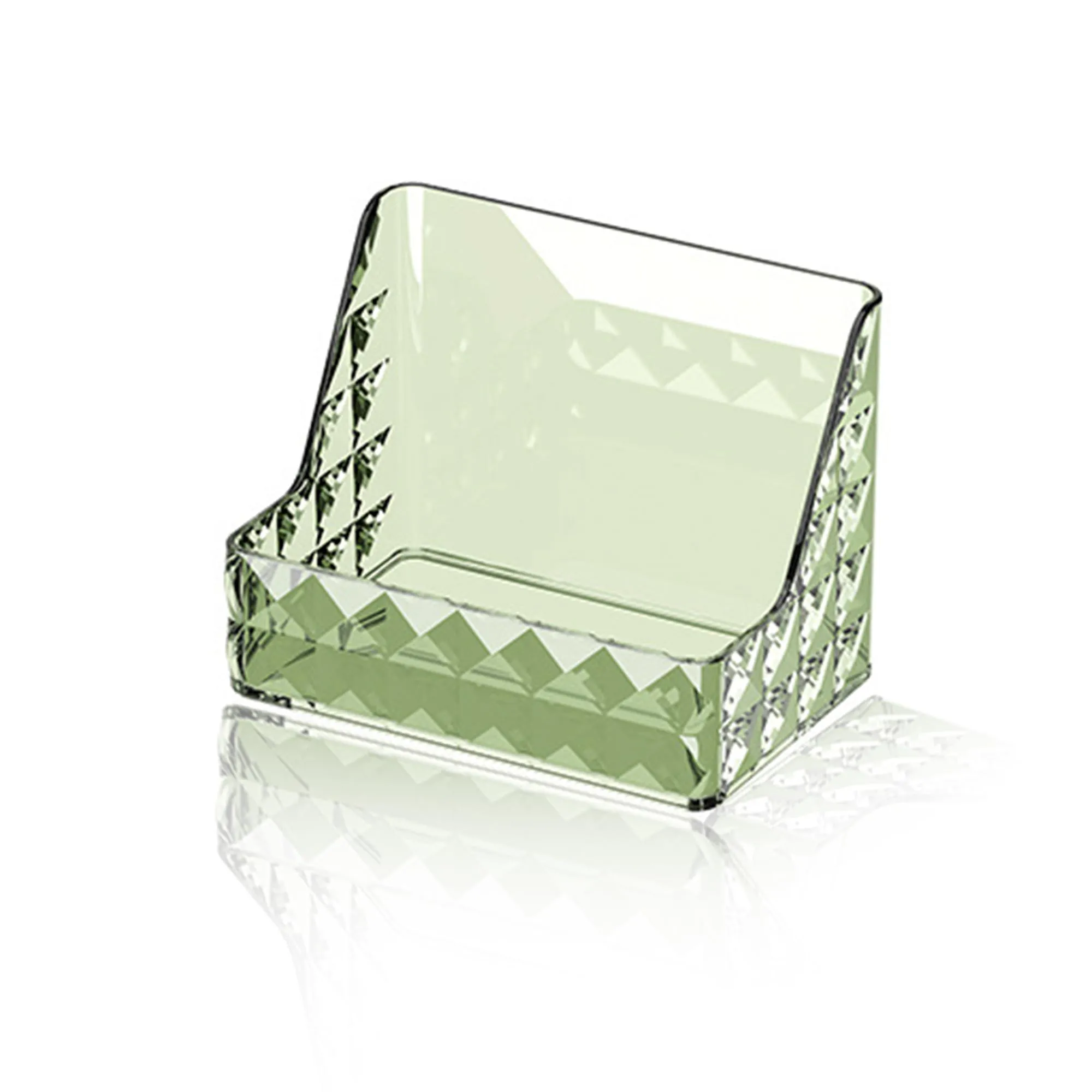 Kuber Industries Pack of 3 Crystal Finish Wall hanging Jewellery Box | Multipurpose Stackable Makeup Organiser | Ideal for Cosmetics, Skincare, Lipsticks, Nail Care| YM.6673D | Dark Green