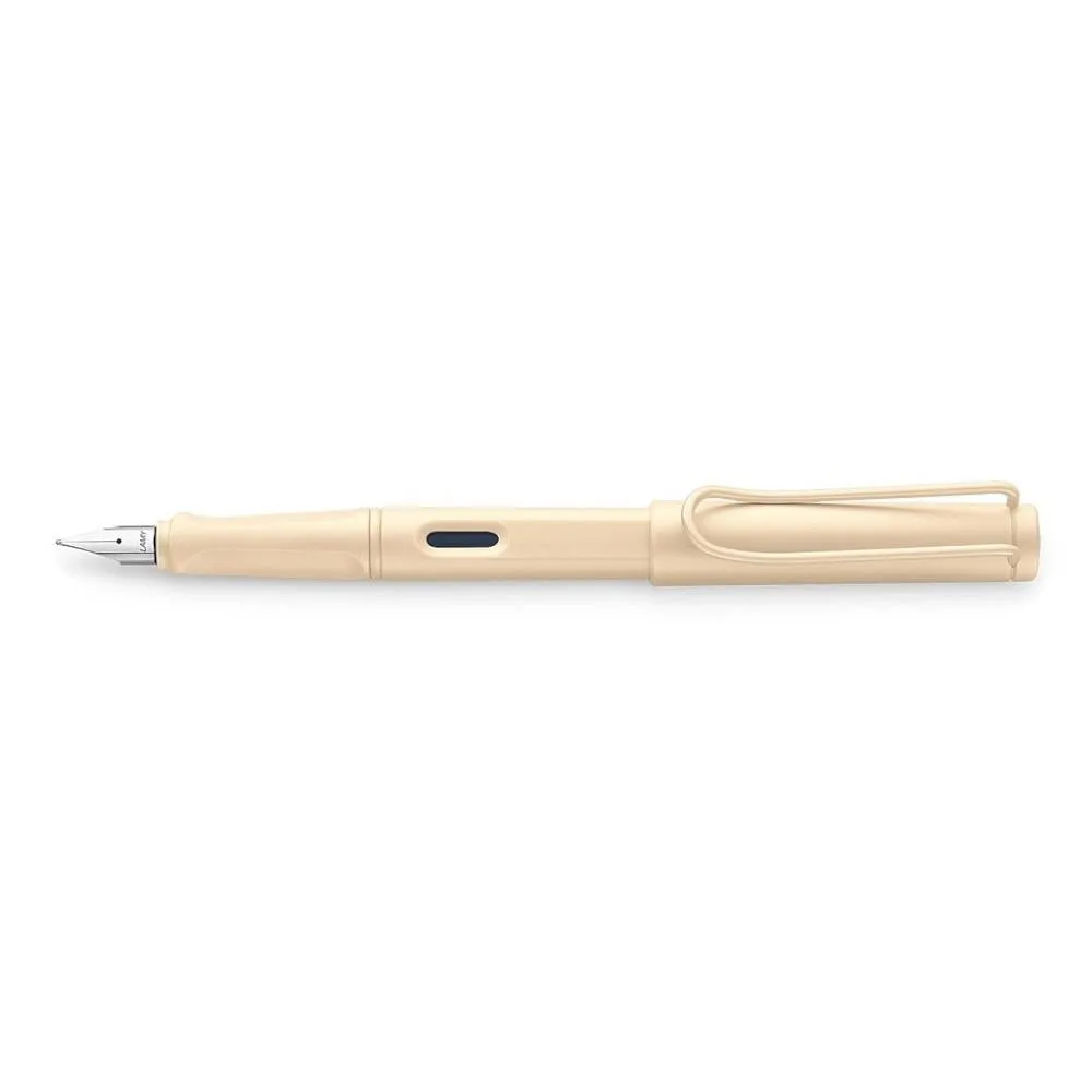 Lamy Safari Fountain Pen, Fine Nib - Special Edition Cream