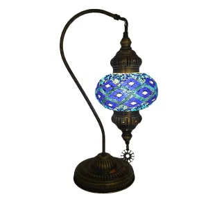 Large Handemade Half a Heart Turkish Lamps
