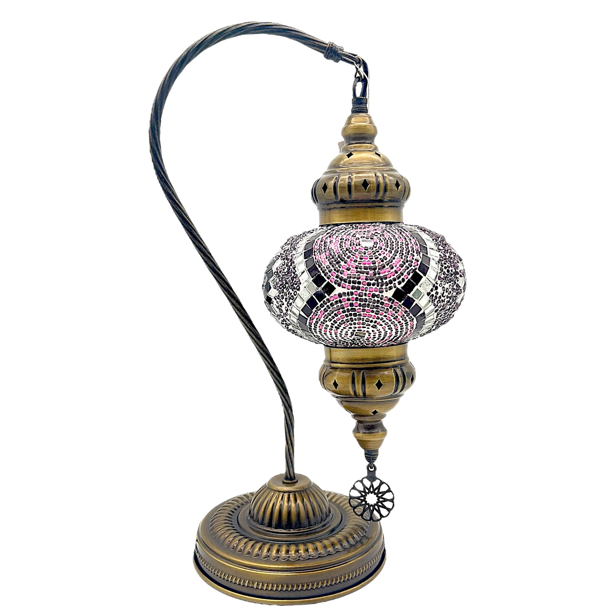 Large Handemade Half a Heart Turkish Lamps