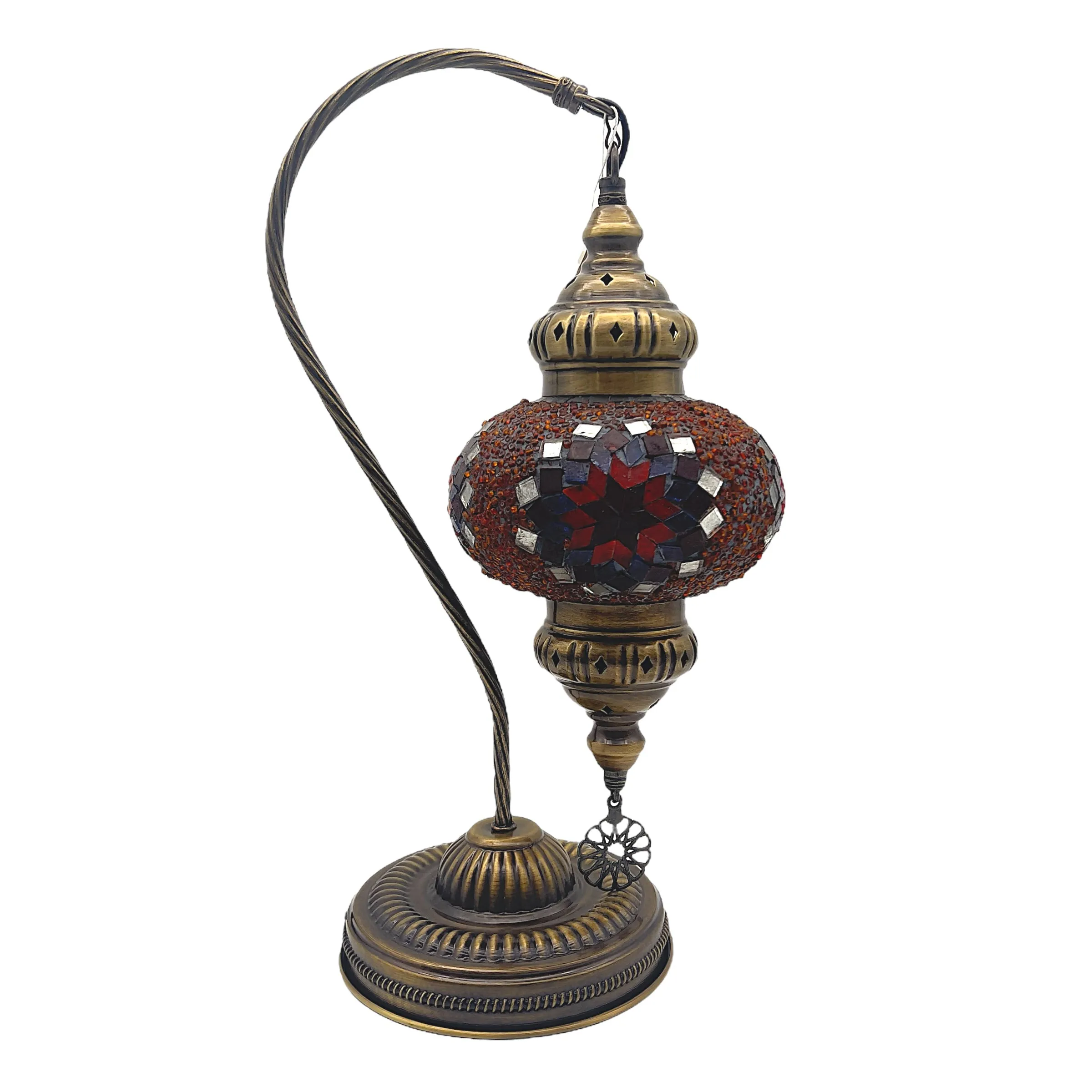 Large Handemade Half a Heart Turkish Lamps