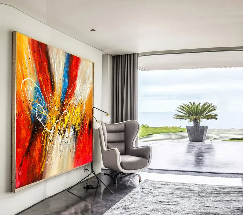 Large Modern Artwork for sale - Luxury home decoration Wall Art - Worldwide Shipping