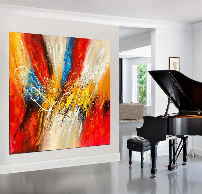 Large Modern Artwork for sale - Luxury home decoration Wall Art - Worldwide Shipping