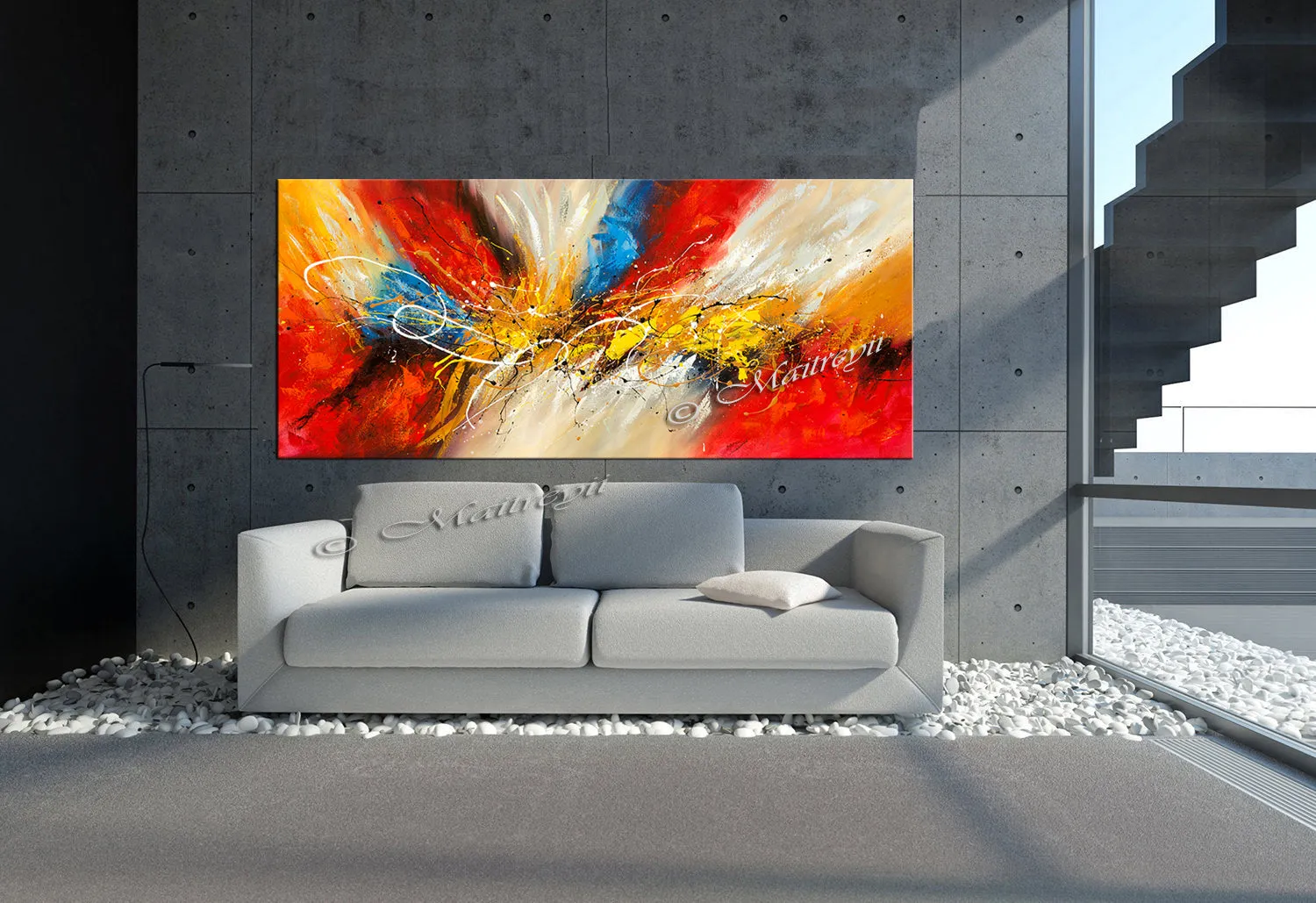 Large Modern Artwork for sale - Luxury home decoration Wall Art - Worldwide Shipping