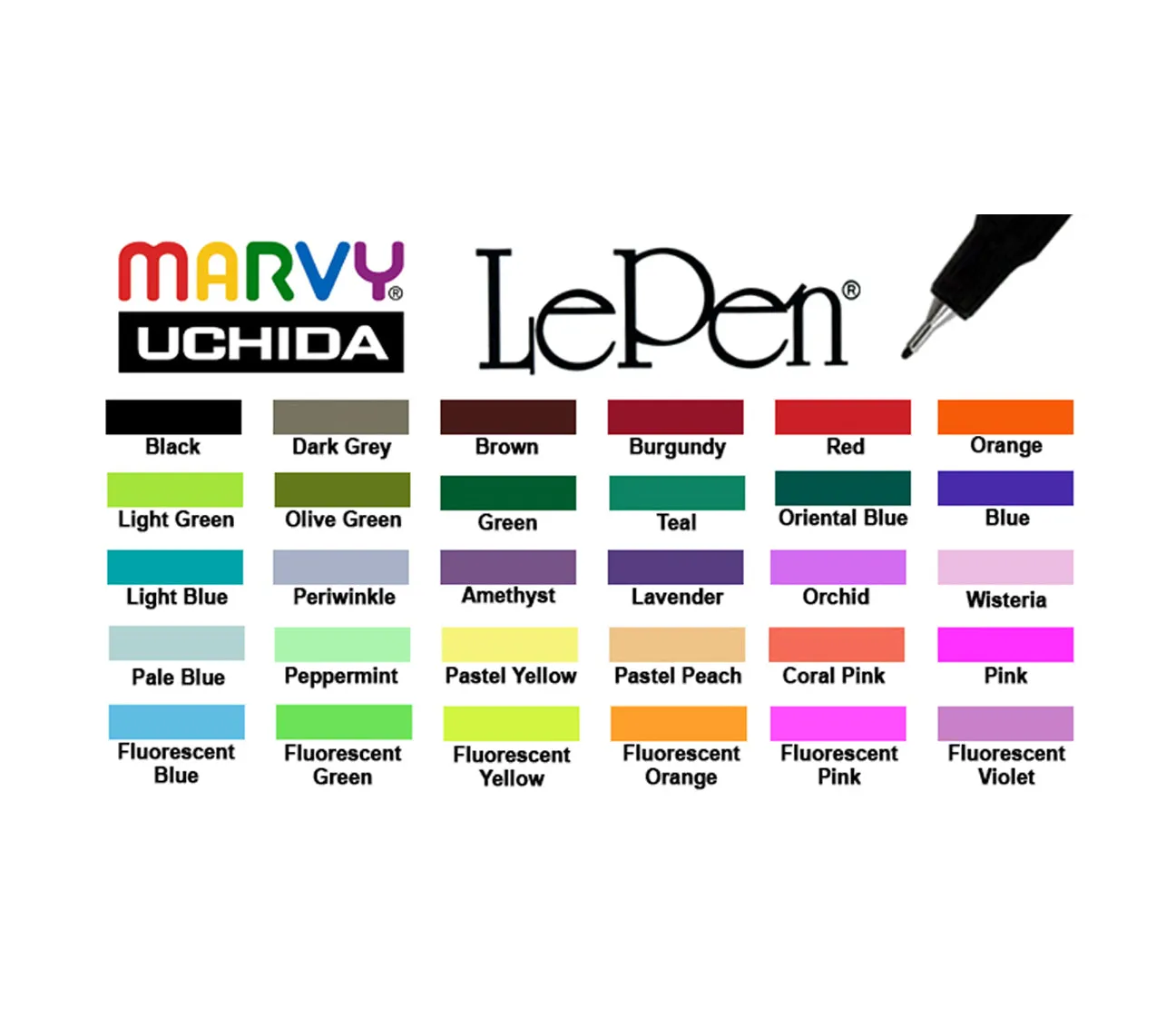 Le Pen - Marvy Uchida Le Pens
