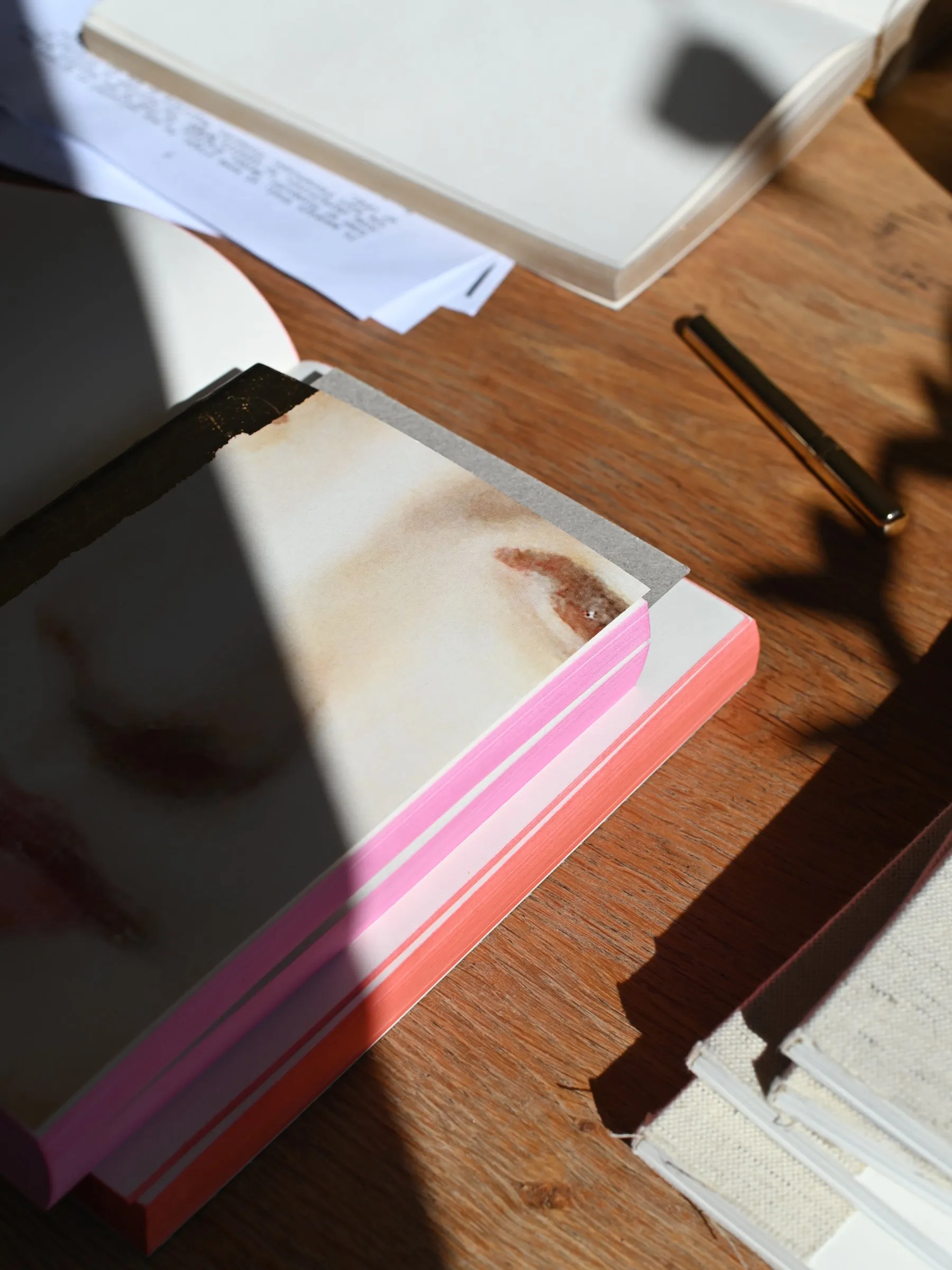 Libri Multi Small Notebook with Gold Leaf - Portrait