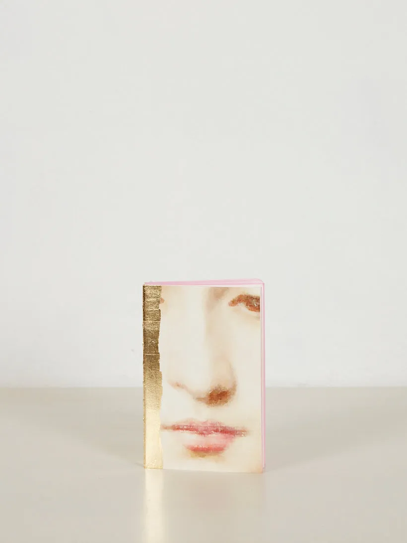 Libri Multi Small Notebook with Gold Leaf - Portrait