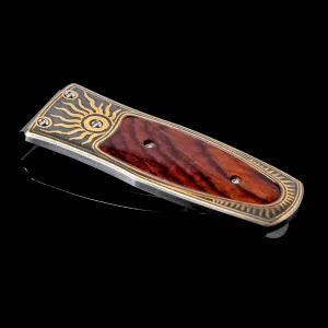 M4 Red Sun Pharaoh Money Clips