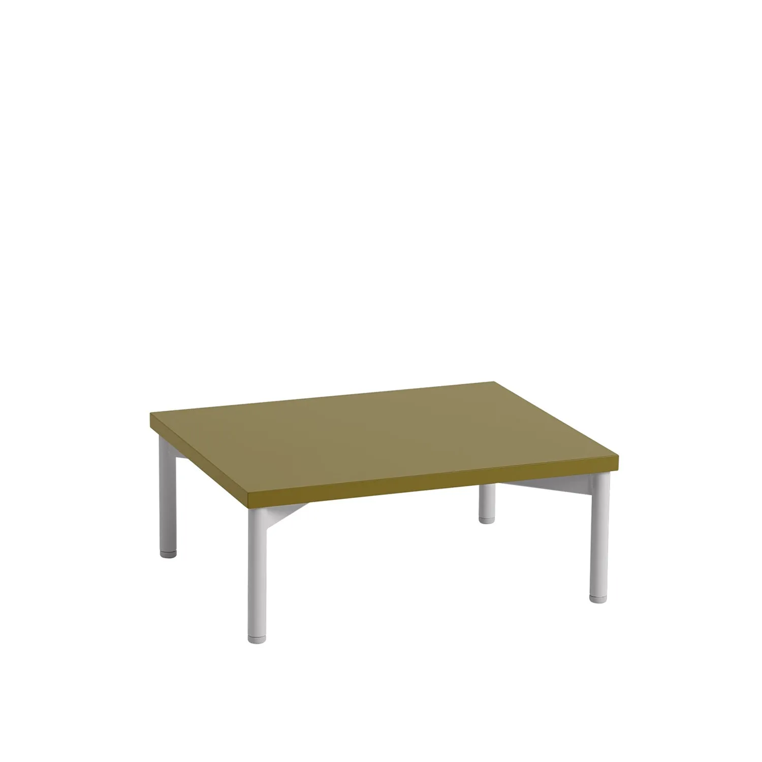 muuto | stacked storage system | bedside table config 1 | brown green