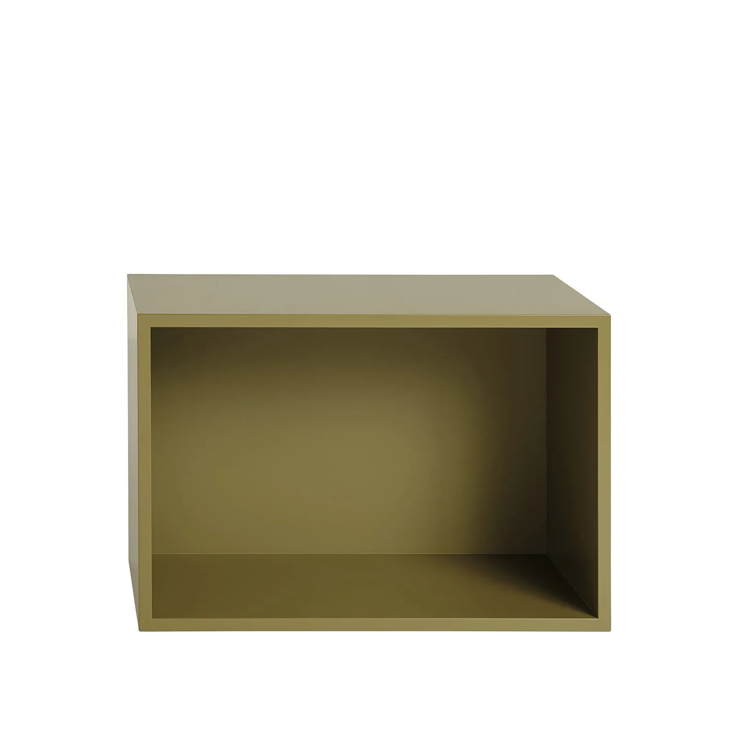 muuto | stacked storage system | bookcase config 7 | brown green