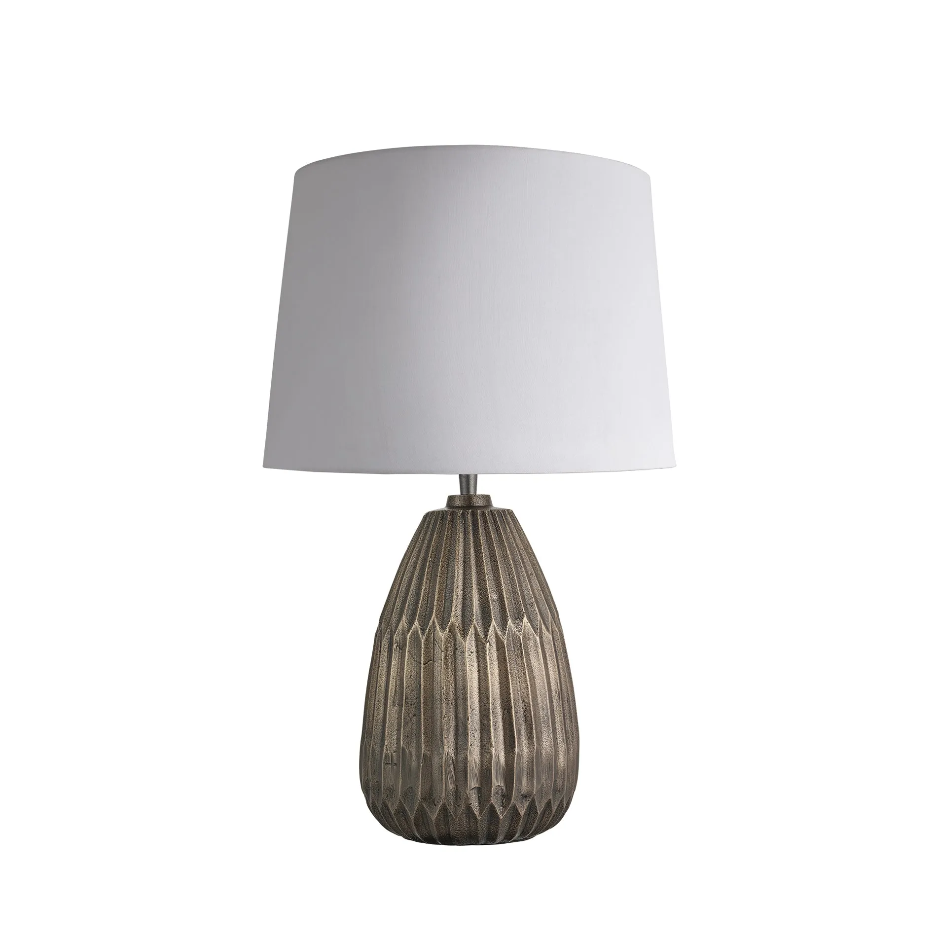 Ornate Thistle Table Lamp - Brass