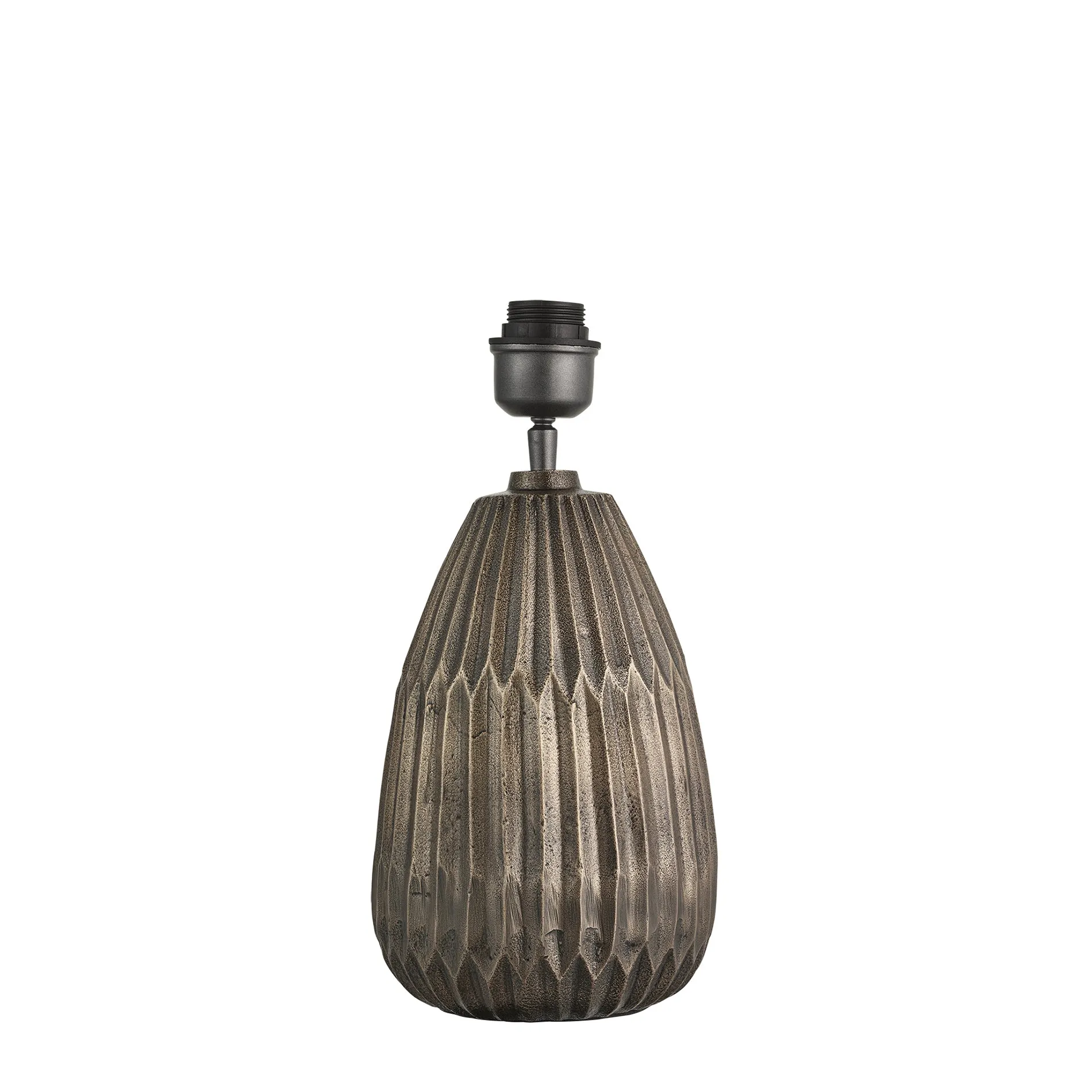 Ornate Thistle Table Lamp - Brass