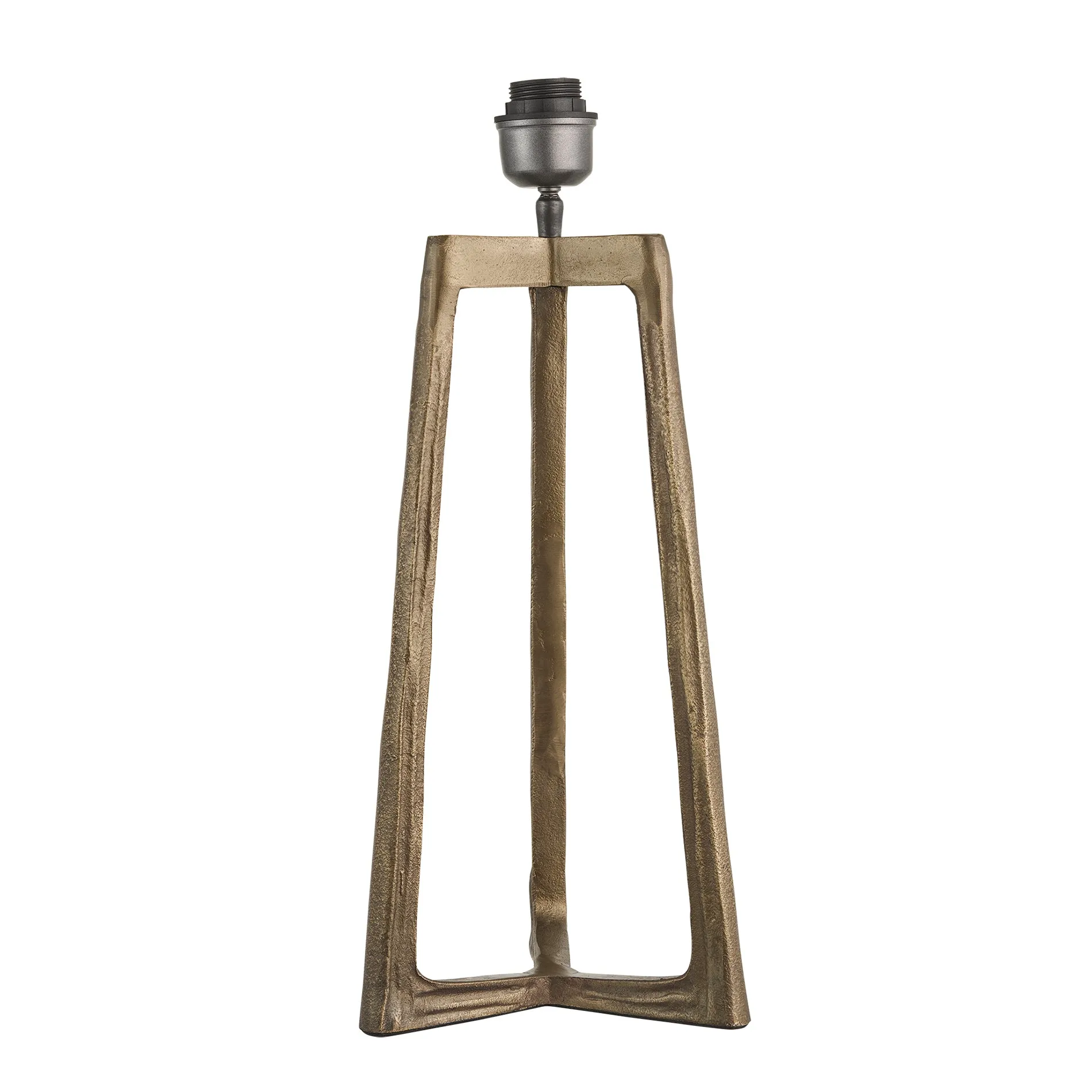 Ornate Tripod Table Lamp - Brass