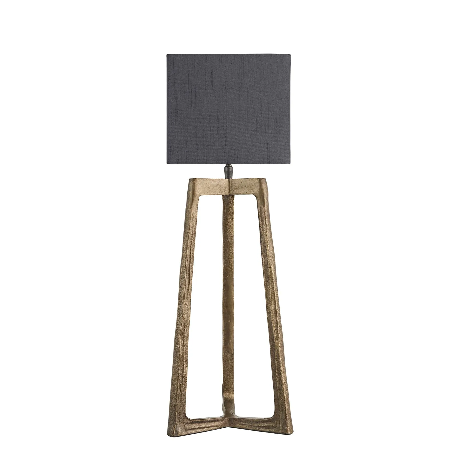Ornate Tripod Table Lamp - Brass