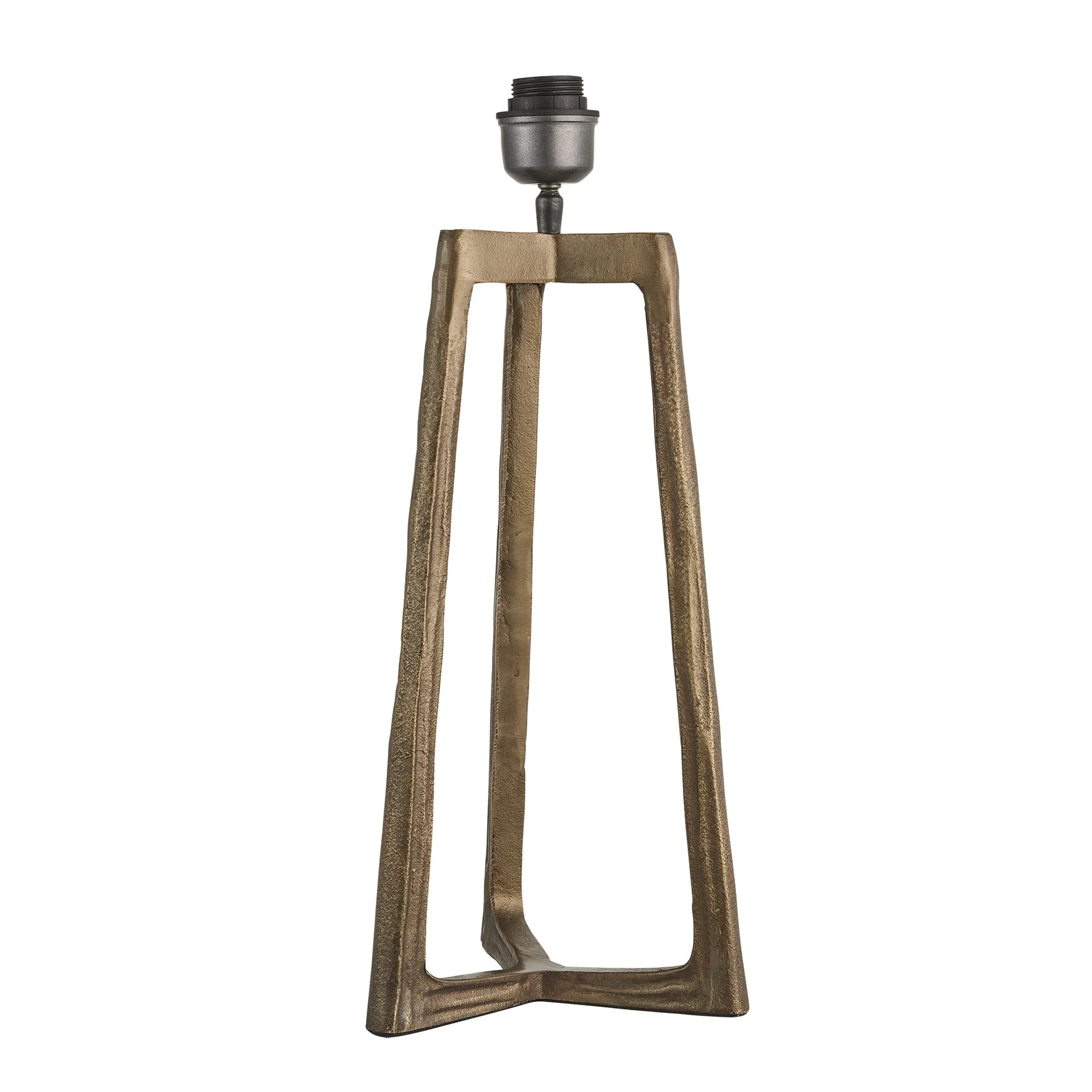 Ornate Tripod Table Lamp - Brass