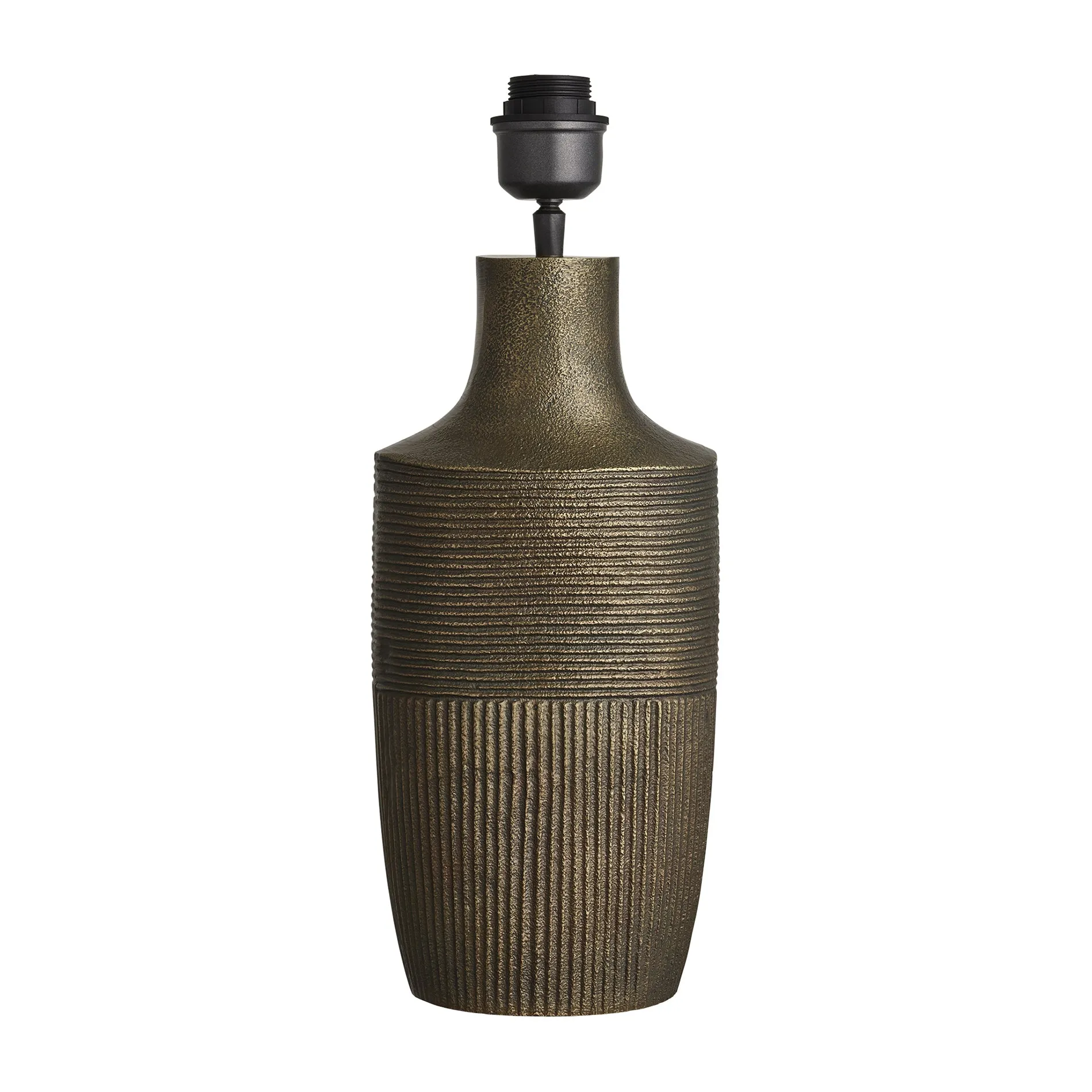 Ornate Vase Table Lamp - Brass