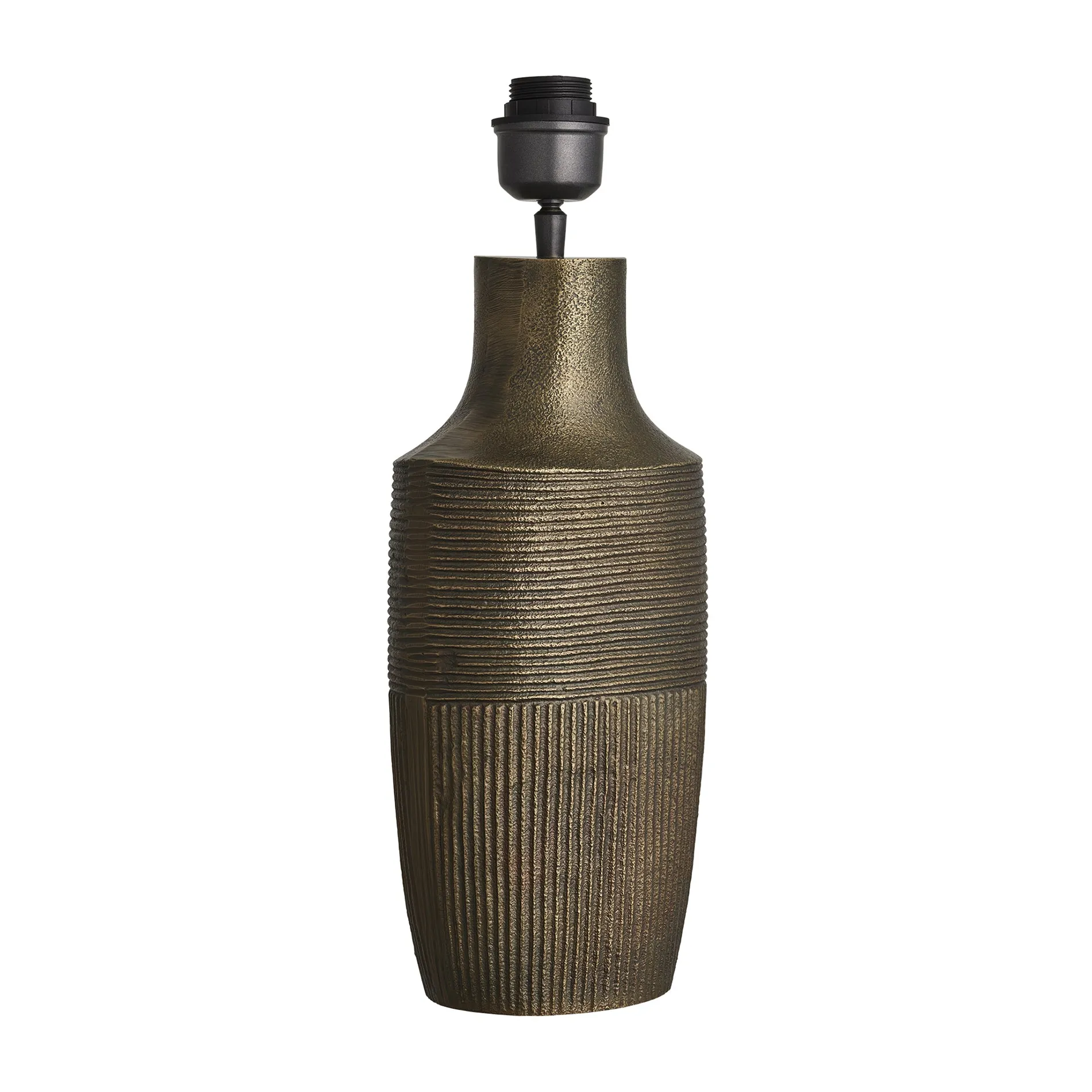 Ornate Vase Table Lamp - Brass
