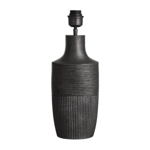 Ornate Vase Table Lamp - Pewter - Base Only