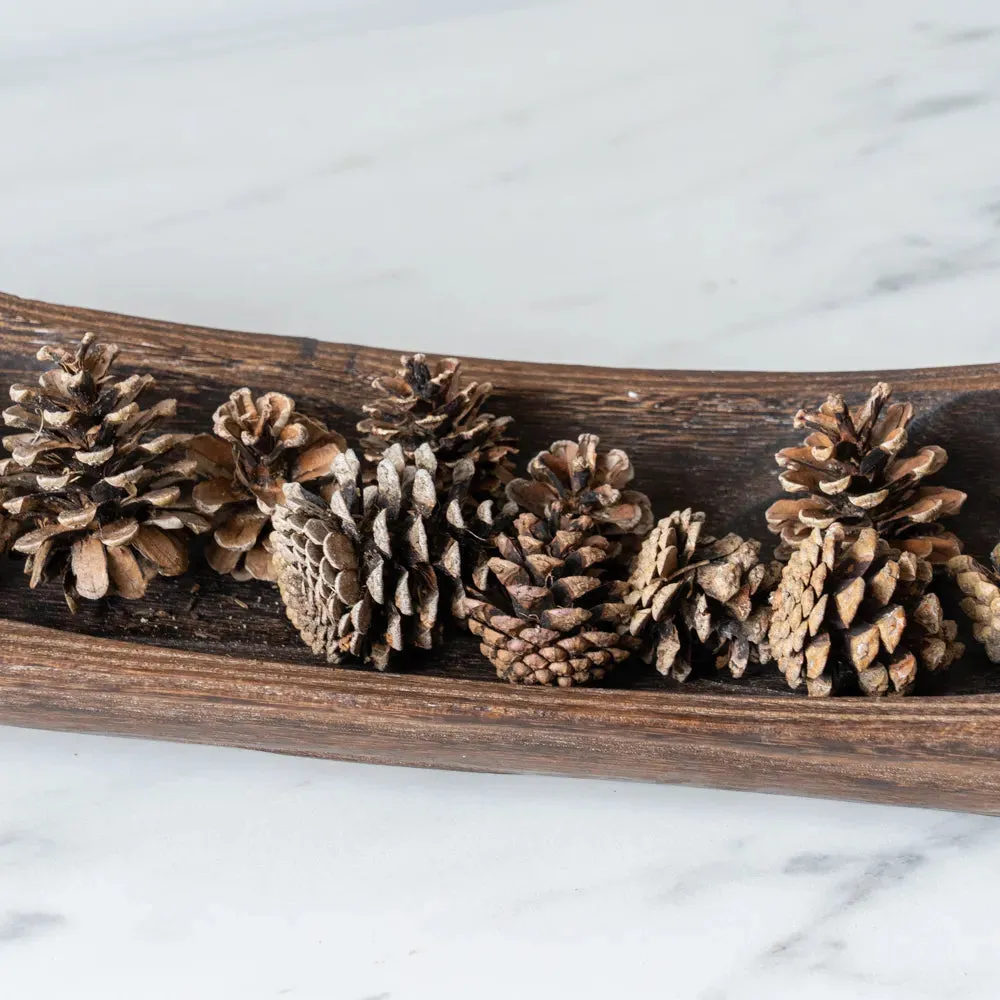 Oval Wood Bowl
