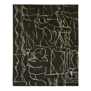 Pauline Charcoal/Ivory
