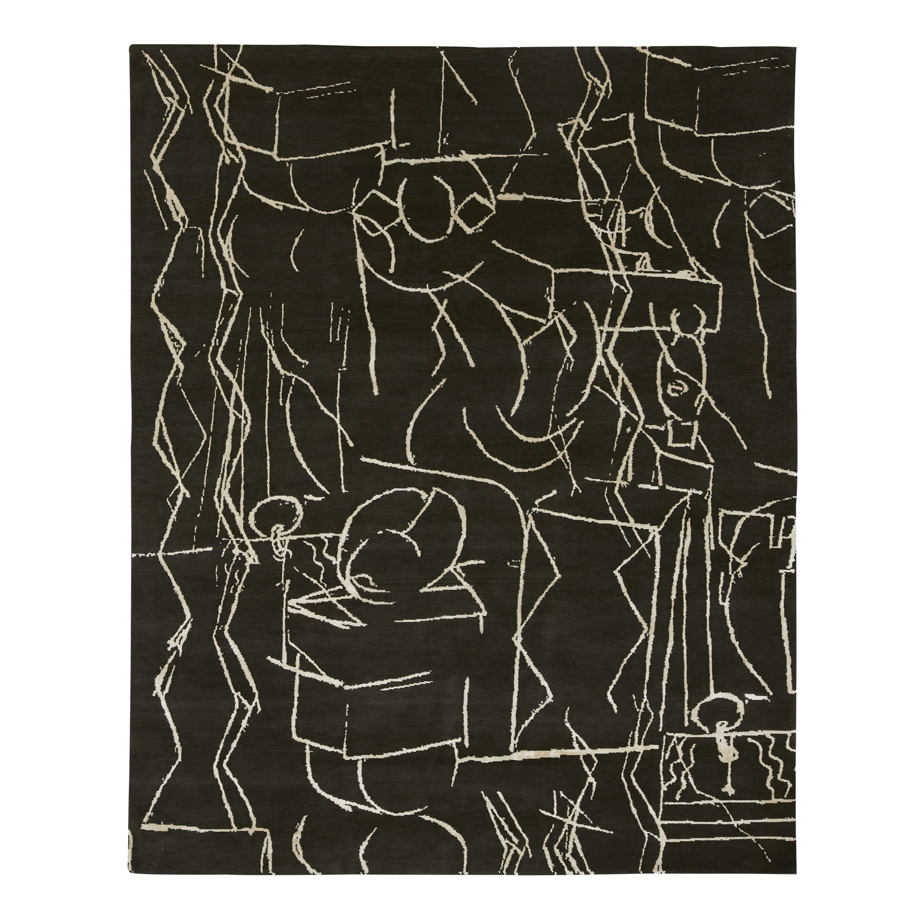 Pauline Charcoal/Ivory