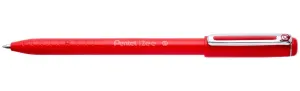 Pental Izee Retractable Ball Point Pen 0.7mm Red