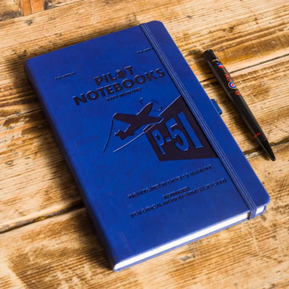 Pilot Notebooks - P - 51 Mustang