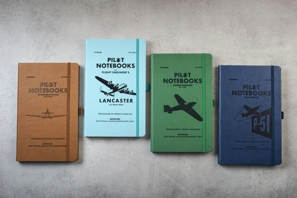 Pilot Notebooks - P - 51 Mustang